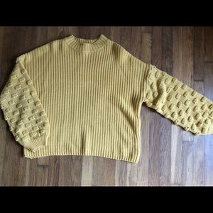 NWT mustard sweater